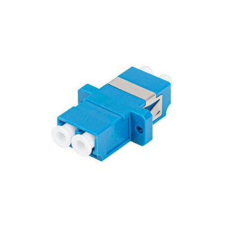 Lanberg FA-LCUP-SD01-0001-BU adaptador de fibra óptica LC/UPC 1 pieza(s) Azul, Blanco