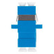 Lanberg FA-LCUP-SD01-0001-BU adaptador de fibra óptica LC/UPC 1 pieza(s) Azul, Blanco