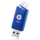 HP X755W PACK x3 unidad flash USB 128 GB USB tipo A 3.2 Gen 1 (3.1 Gen 1) Azul, Blanco