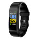Celly PYTRAINER Relojes inteligentes y deportivos 2,44 cm (0.96'') LCD Digital 120 x 80 Pixeles Pantalla táctil Negro