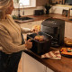Cecotec Cecofry&Grill Smokin' 6500 Sencillo 6,5 L Independiente 2200 W Freidora de aire caliente Negro, Marrón