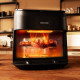 Cecotec Cecofry&Grill Smokin' 6500 Sencillo 6,5 L Independiente 2200 W Freidora de aire caliente Negro, Marrón