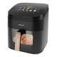 Cecotec Cecofry&Grill Smokin' 6500 Sencillo 6,5 L Independiente 2200 W Freidora de aire caliente Negro, Marrón