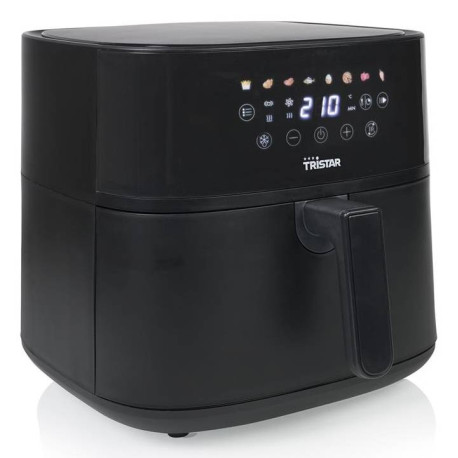 Tristar FR-9071 freidora Sencillo 8 L Independiente 2000 W Freidora de aire caliente Negro