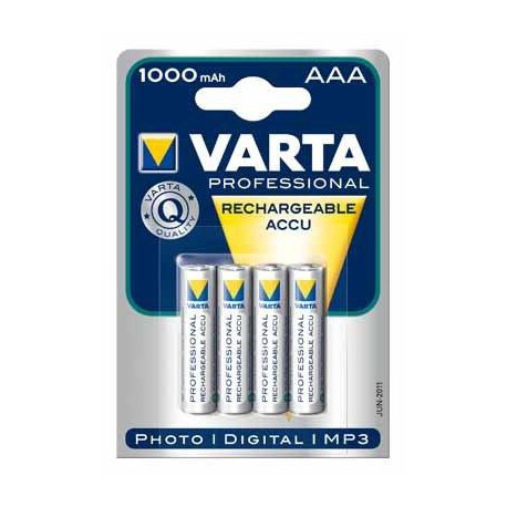 Varta Varta Professional Accu 1000 mAh - 4 pack