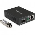 StarTech.com Conversor Compacto de Medios Ethernet Gigabit a Fibra Multimodo LC - 550m MCM1110MMLC