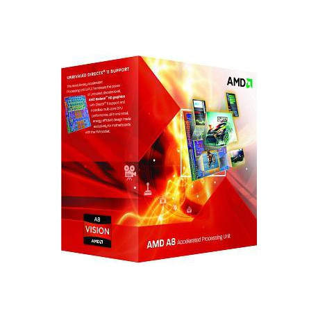 AMD A8 X4 3870 3,00Ghz con Gráfica Radeon HD 6530D FM1 AD3870WNGXBOX