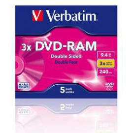 Verbatim DVD-RAM 3x Double Sided 43493