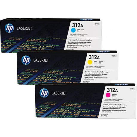 HP 312A CMY CF440AM