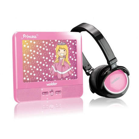 Wolder Wolder Princess Media 7.0 - reproductor de AV digital - pantalla luminosa 7 pulgada - externo D01DV0245