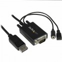 StarTech.com Cable Adaptador de 2m DisplayPort a VGA con Audio DP2VGAAMM2M