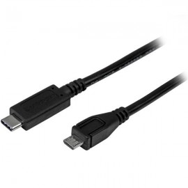 StarTech.com Cable Adaptador de 1m USB-C a Micro B - USB 2.0 Type-C USB2CUB1M