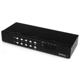 StarTech.com Conmutador Matrix VGA de 4 Puertos 4x4 con Audio - Switch Selector ST424MX