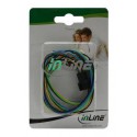 Inline 33328A Cable alargador Molex 4-pin PWM 30cm