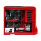 NZXT CAJA ATX Phantom Roja LED azul PHAN-001R
