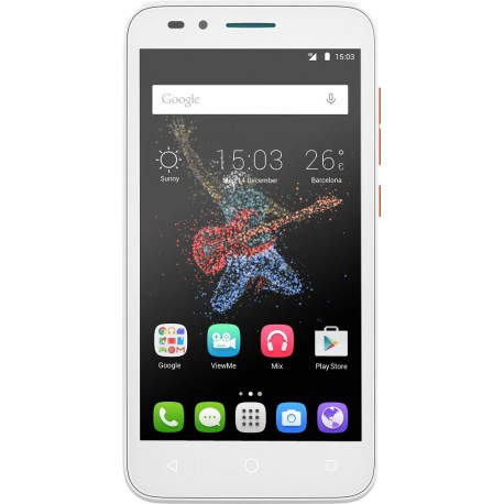 Alcatel One Touch Go Play 8GB 4G Naranja, Color blanco 7048X-2CALWE7
