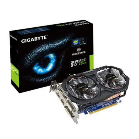 Gigabyte GV-N75TOC-2GI NVIDIA GeForce GTX 750 Ti 2GB GV-N75TOC2-2GI