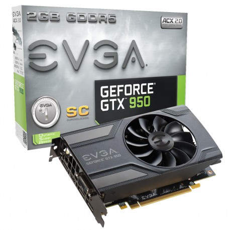 EVGA 02G-P4-2951-KR NVIDIA GeForce GTX 950 2GB 02G-P4-2951-KR