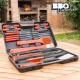 MALETIN PARA BARBACOAS BBQ MASTER TOOLS (18 PIEZAS)