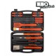 MALETIN PARA BARBACOAS BBQ MASTER TOOLS (18 PIEZAS)