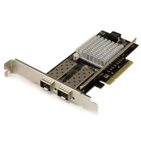 StarTech.com Tarjeta PCI Express de Red de Fibra de 10GB con 2 Puertos de SFP+ Abiertos PEX20000SFPI