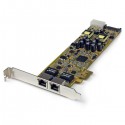 StarTech.com Tarjeta Adaptador de Red PoE/PSE PCI Express PCIe Gigabit Ethernet con 2 Puertos RJ45 ST2000PEXPSE