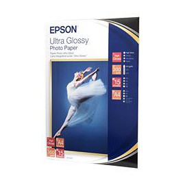 Epson Ultra Glossy Photo Paper, DIN A4, 300 g/mÂ², 15 hojas C13S041927