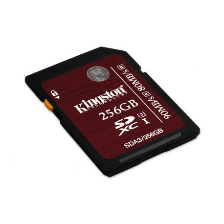 Kingston Technology SDXC UHS-I U3 (SDA3) 256GB SDA3/256GB