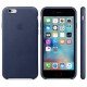 Apple Funda Leather Case para el iPhone 6s - Azul noche