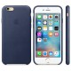 Apple Funda Leather Case para el iPhone 6s - Azul noche