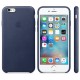 Apple Funda Leather Case para el iPhone 6s - Azul noche