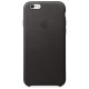 Apple Funda Leather Case para el iPhone 6s - Negro