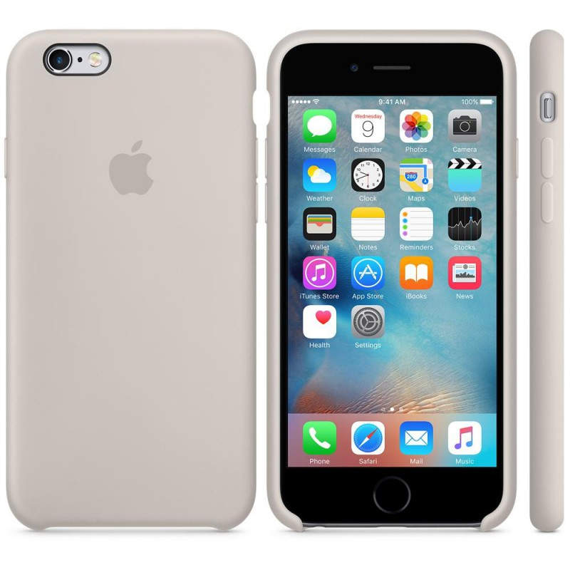 Apple Cell Phone Case For Iphone 6 & 6S - Retail Packaging - Stone (888462660891)