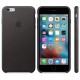 Apple Funda Leather Case para el iPhone 6s Plus - Negro MKXF2ZM/A