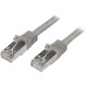 StarTech.com Cable de 50cm de Red Cat6 Ethernet Gigabit Blindado SFTP - Gris N6SPAT50CMGR