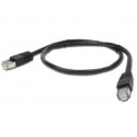 Gembird Patch Cord Cat.6 UTP 0.5m PP6-0.5M/BK