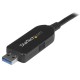 StarTech.com Cable de Transferencia de Datos USB 3.0 para ordenadores Mac y Windows - PC a PC USB3LINK