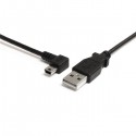 StarTech.com Cable de 1,8m USB 2.0 acodado a la izquierda Mini B USB2HABM6LA