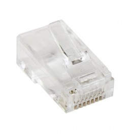 StarTech.com Paquete de 50 Unidades de Conectores RJ45 Cat5e Modulares Multifilares Stranded Trenzados CRJ4550PK