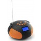 RADIO PORTATIL NGS ORANGE FIRE ANTZZ - 6W RMS - FM - MP3 - SD USB -  BLUETOOTH - NARANJA