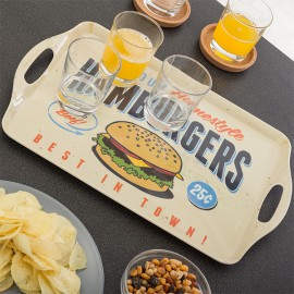 Bandeja Vintage Food Hot Dogs