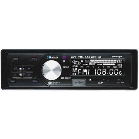 Brigmton BCD-503 Autoradio MP3 Bluetooth USB - Car