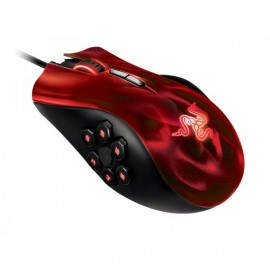 Razer Naga Hex Wraith Expert Moba Rojo