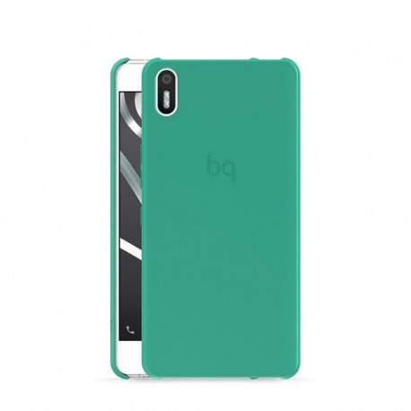 FUNDA BQ AQUARIS X5 GREEN CANDY