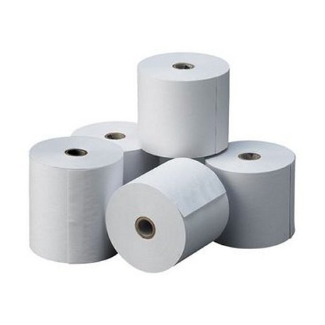 ROLLO PAPEL TERMICO 80X80X12 MM PACK 5 UDS