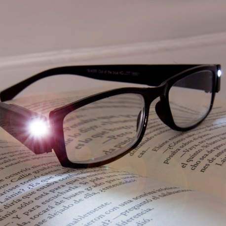 Gafas Graduadas de Lectura con LED +2,50