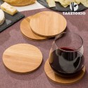 Set de Posavasos de Bambú TakeTokio (pack de 4)