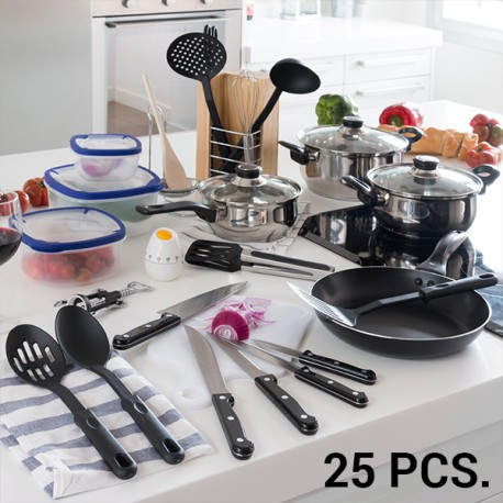 Set de Accesorios de Cocina  (25 piezas)
