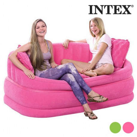 Sofá Hinchable (2 plazas) Rosa