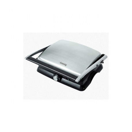 KOENIG Plancha et Gril GR20 Noir et Inox 2000W (GR20)